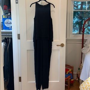 Scoop NYC, Black Jumpsuit, M